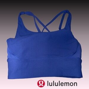 lululemon Vibrant Blue Sports Bra size 6